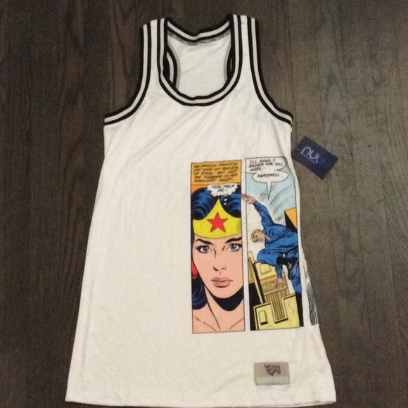 Wonder Woman Racerback Dress - Picture 1 of 4